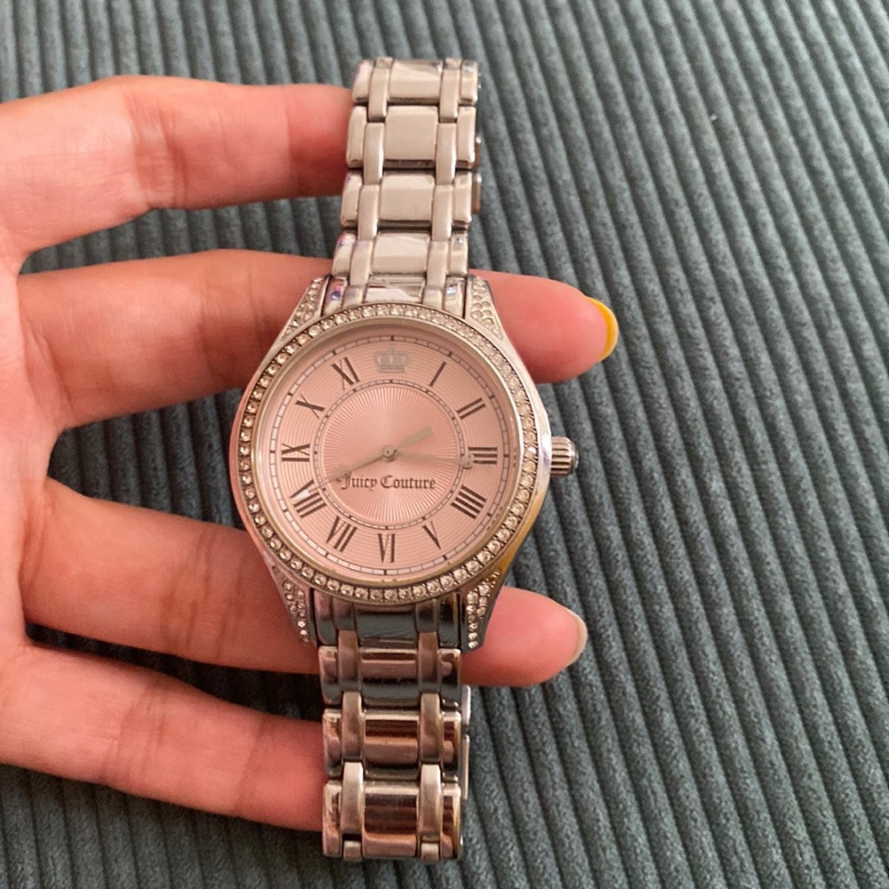 Juicy Couture stainless steel water resistant
